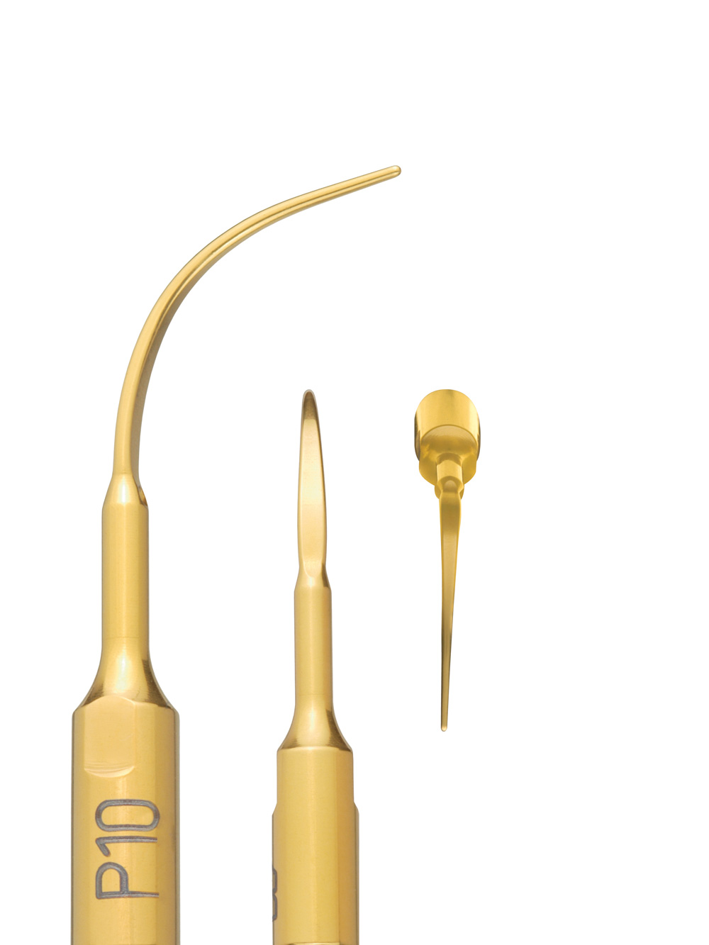 insert P10 lateral view, turned about 90° and frontal view